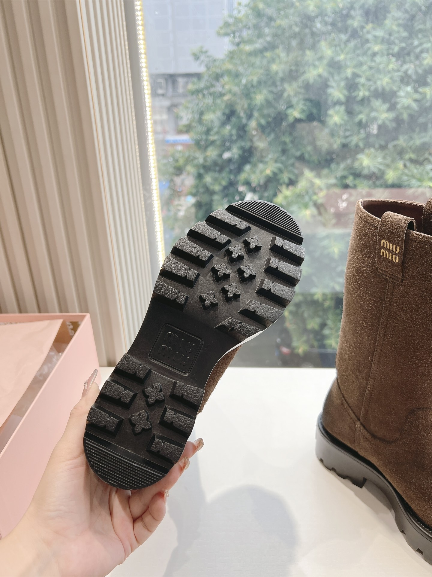 Miu Miu Boots Cow Leather M