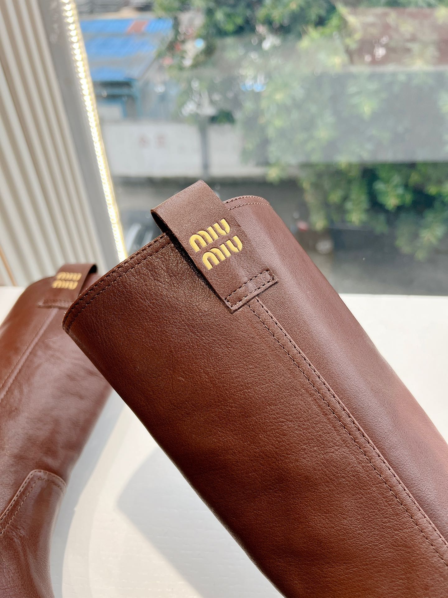 Miu Miu Boots Cow Leather M