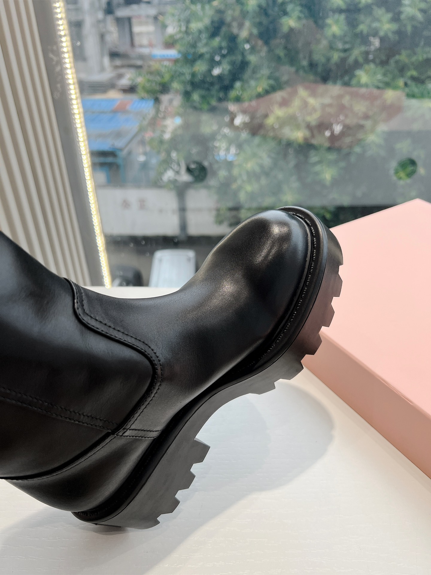 Miu Miu Boots Cow Leather M