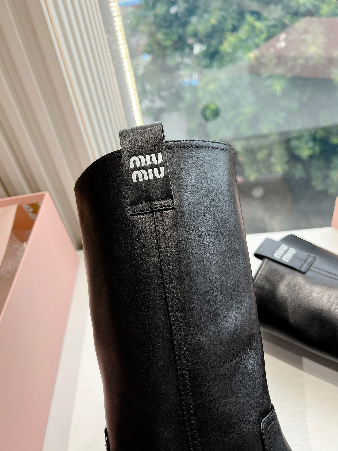 Miu Miu Boots Cow Leather M