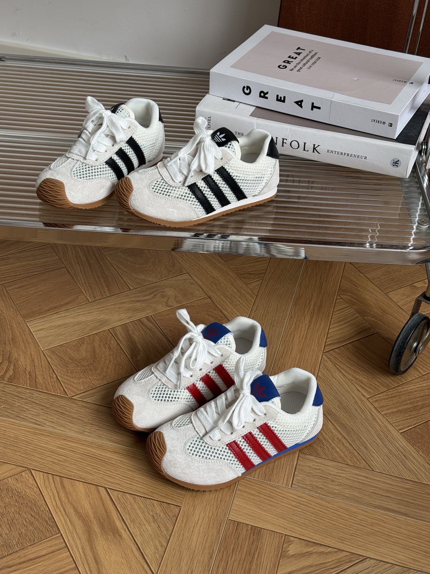 Adidas Female Sneakers Breathable