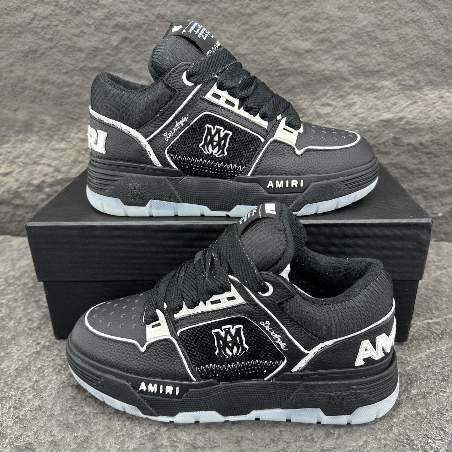 Amiri Male Sneakers Black M