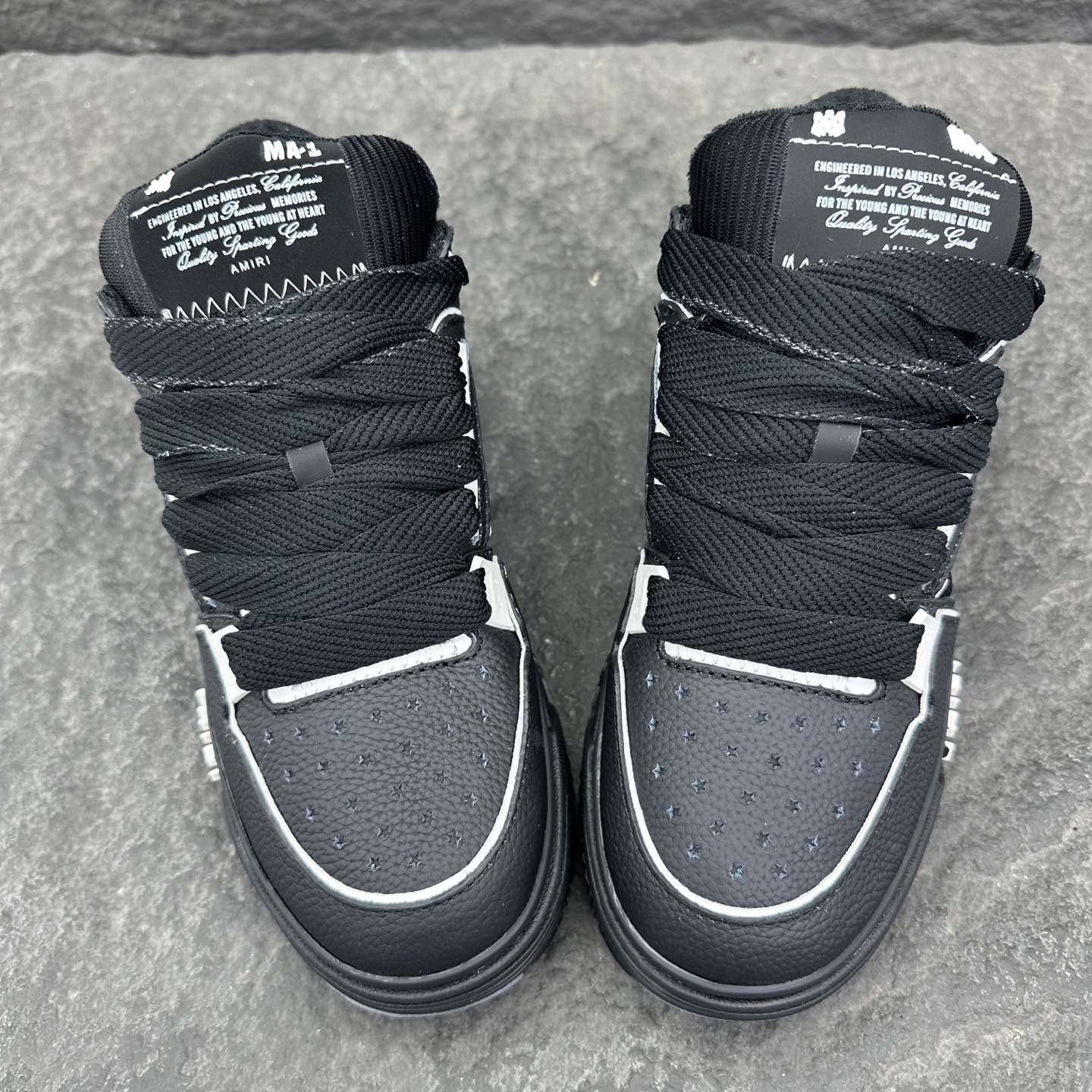 Amiri Male Sneakers Black M