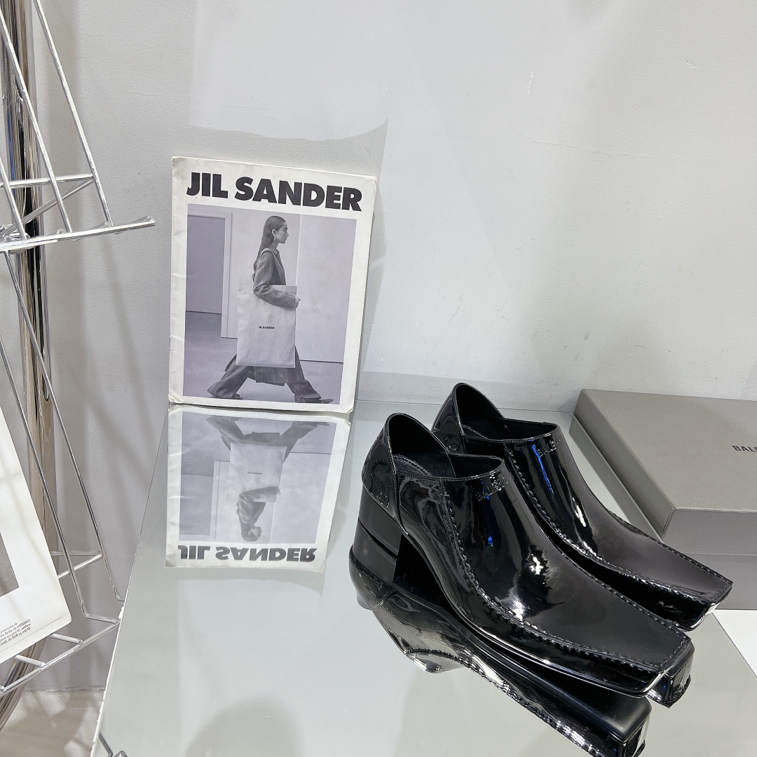 Balenciaga Male Leather Shoes Real Leather M-l-s