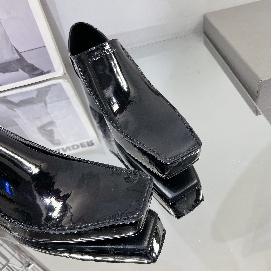 Balenciaga Male Leather Shoes Real Leather M-l-s