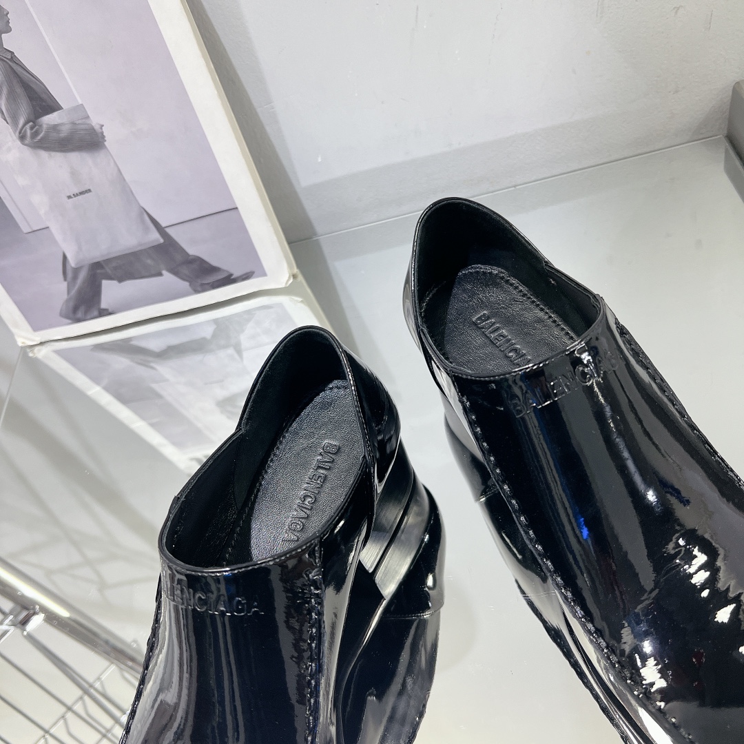 Balenciaga Male Leather Shoes Real Leather M-l-s
