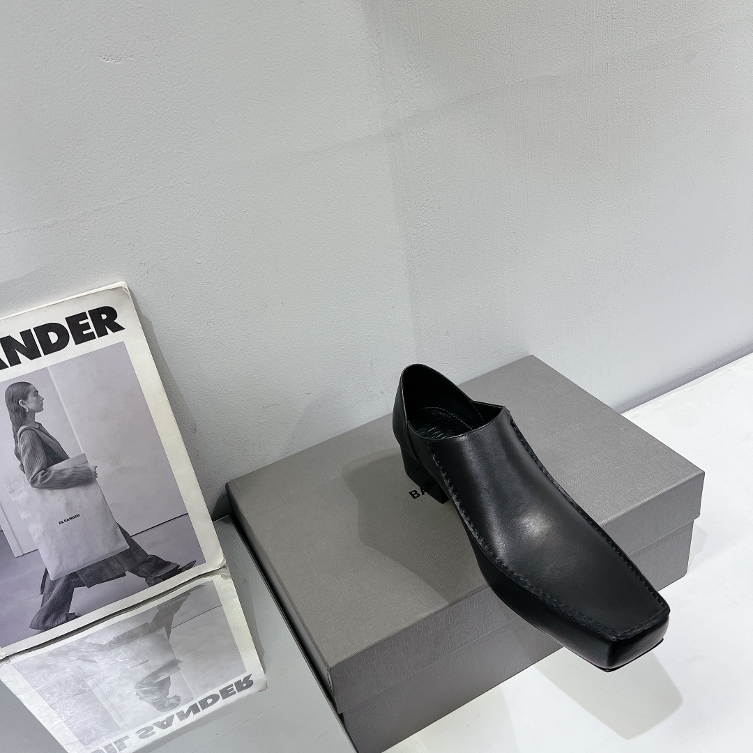 Balenciaga Male Leather Shoes Real Leather M-l-s