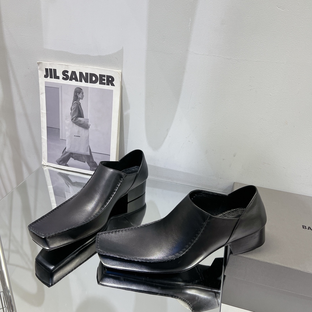 Balenciaga Male Leather Shoes Real Leather M-l-s