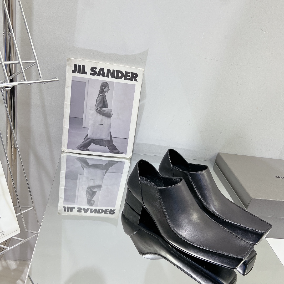 Balenciaga Male Leather Shoes Real Leather M-l-s