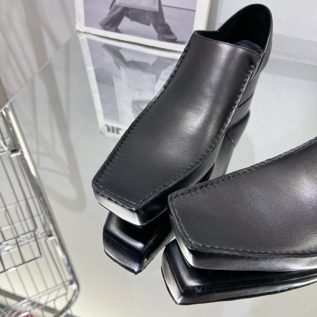Balenciaga Male Leather Shoes Real Leather M-l-s
