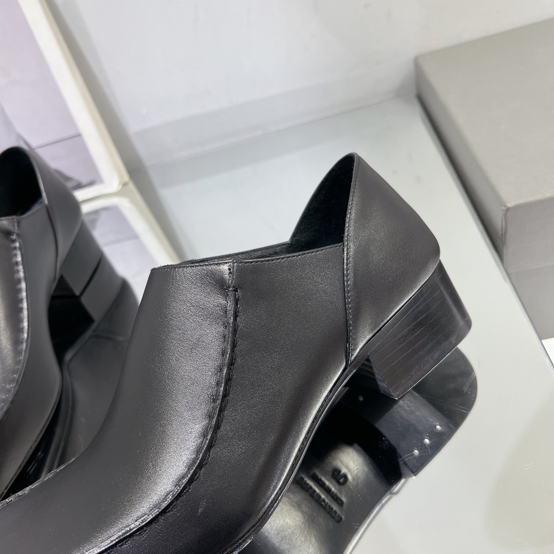 Balenciaga Male Leather Shoes Real Leather M-l-s