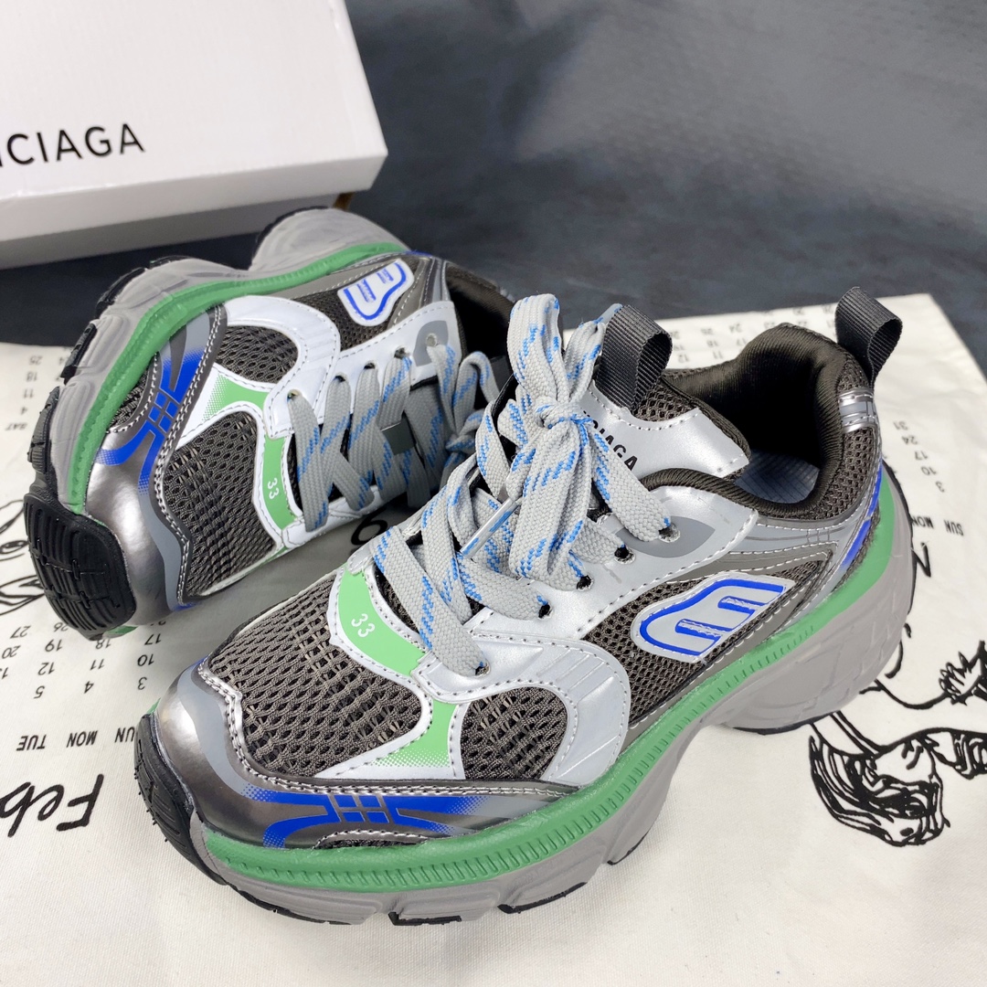 Balenciaga Male Sneakers Breathable L-xl
