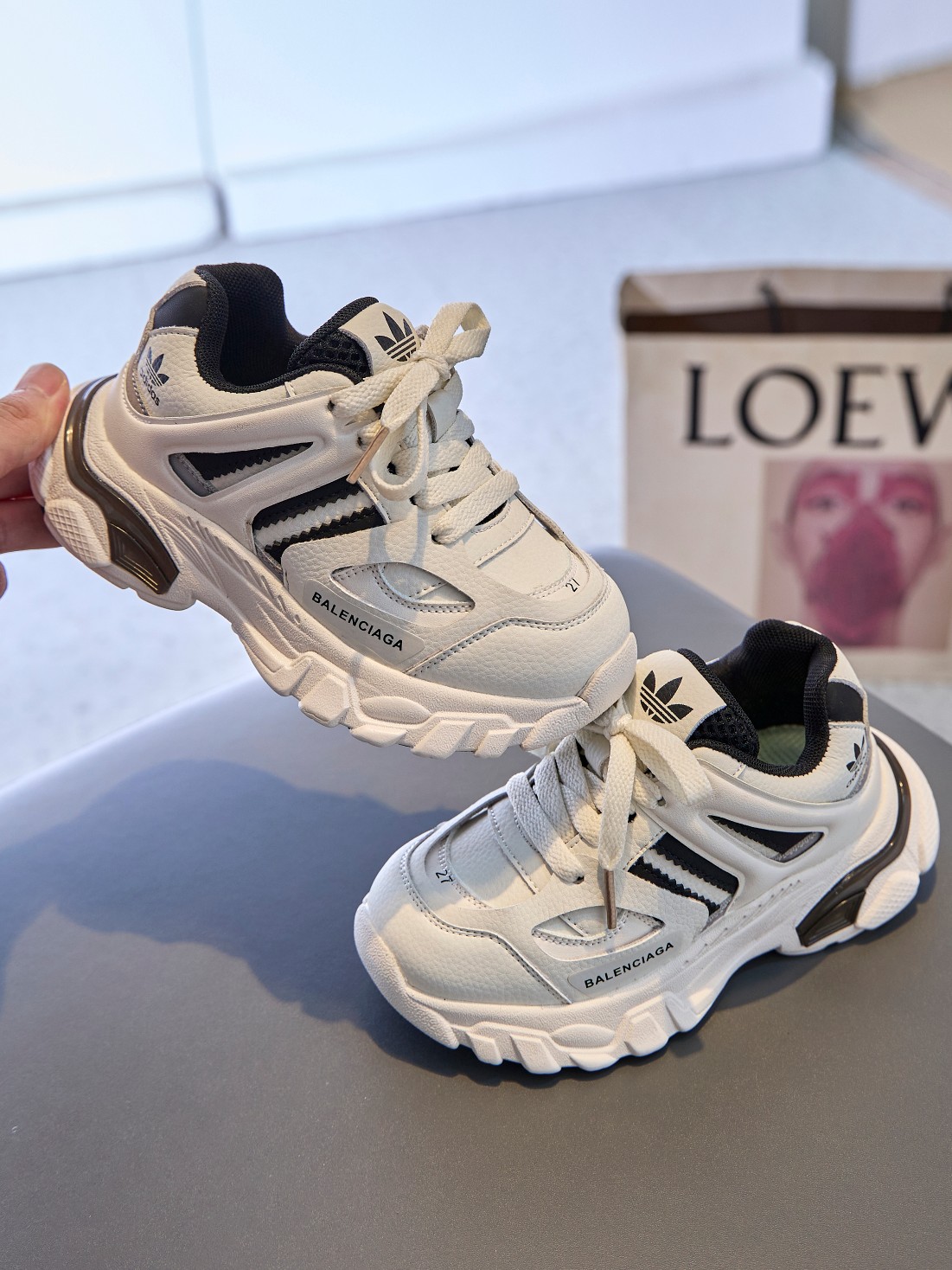 Adidas Balenciaga Calvin Klein Male Basic Shoes Breathable 37-m-l-s