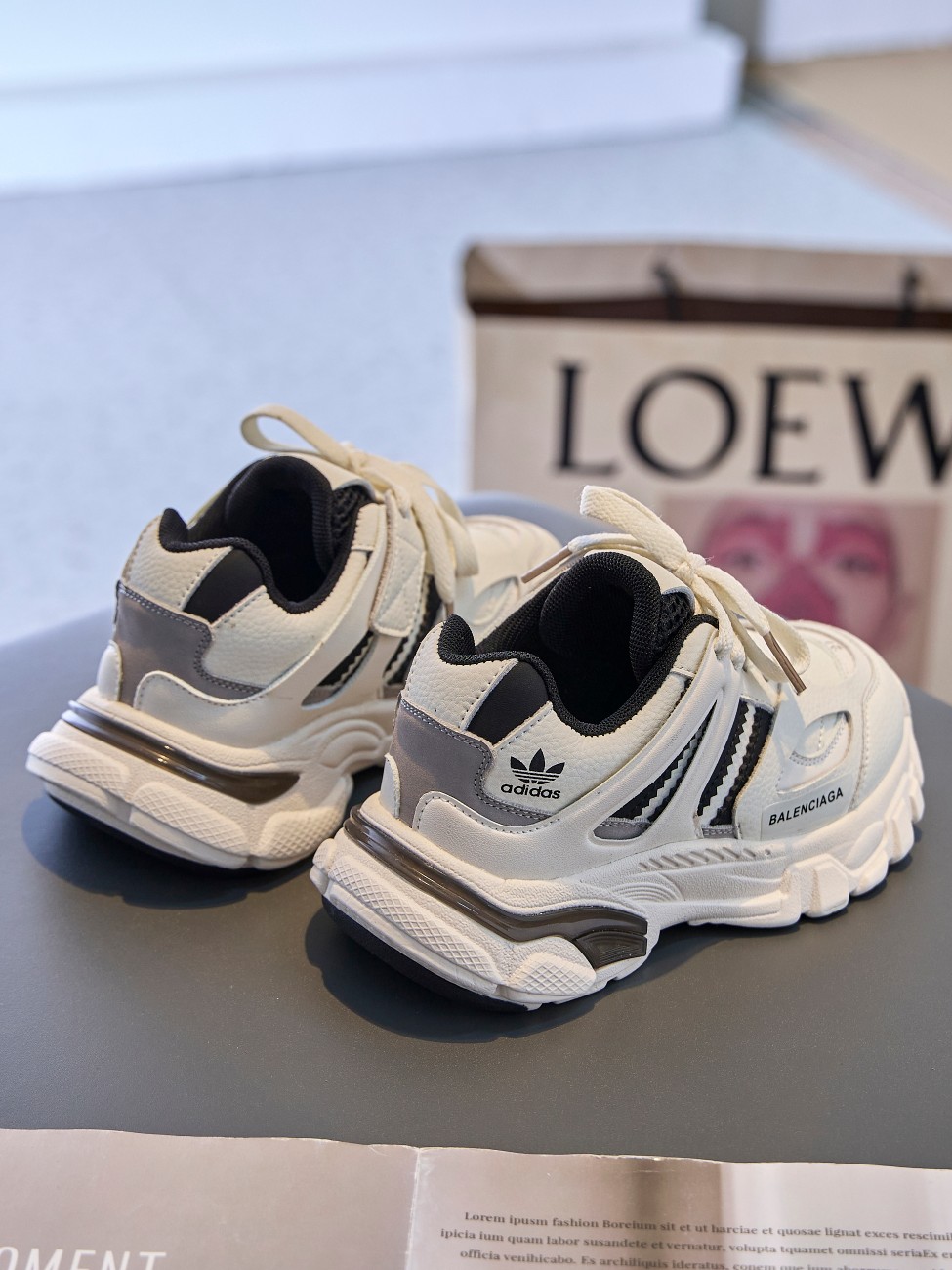 Adidas Balenciaga Calvin Klein Male Basic Shoes Breathable 37-m-l-s
