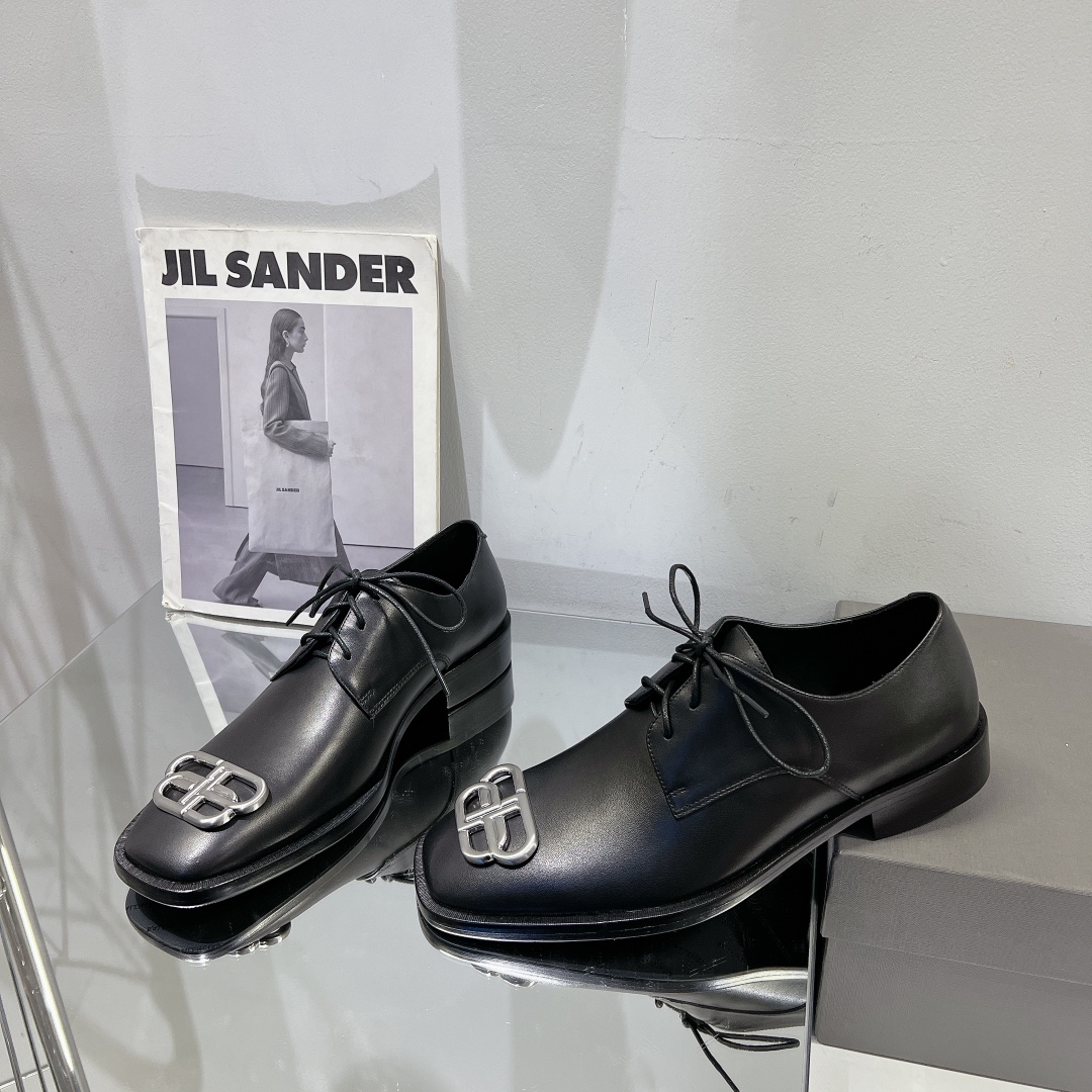 Balenciaga Male Leather Shoes Real Leather M-l-s