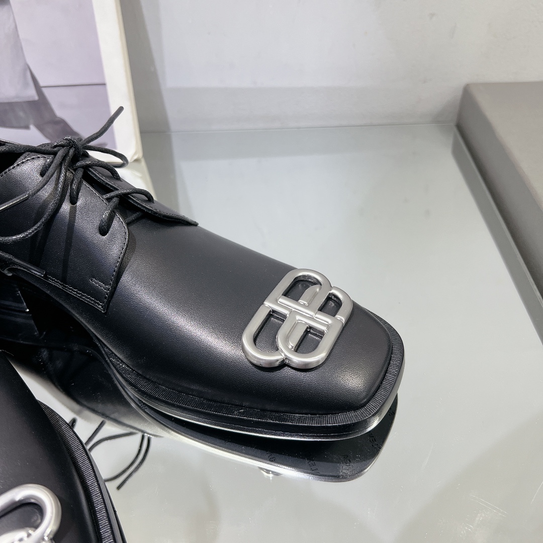 Balenciaga Male Leather Shoes Real Leather M-l-s