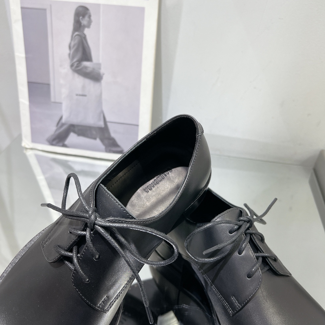 Balenciaga Male Leather Shoes Real Leather M-l-s