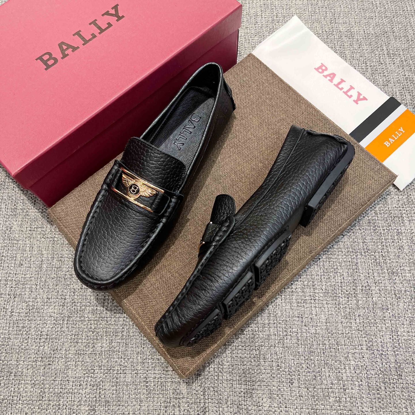 Gucci Male Loafers Cow Leather Breathable