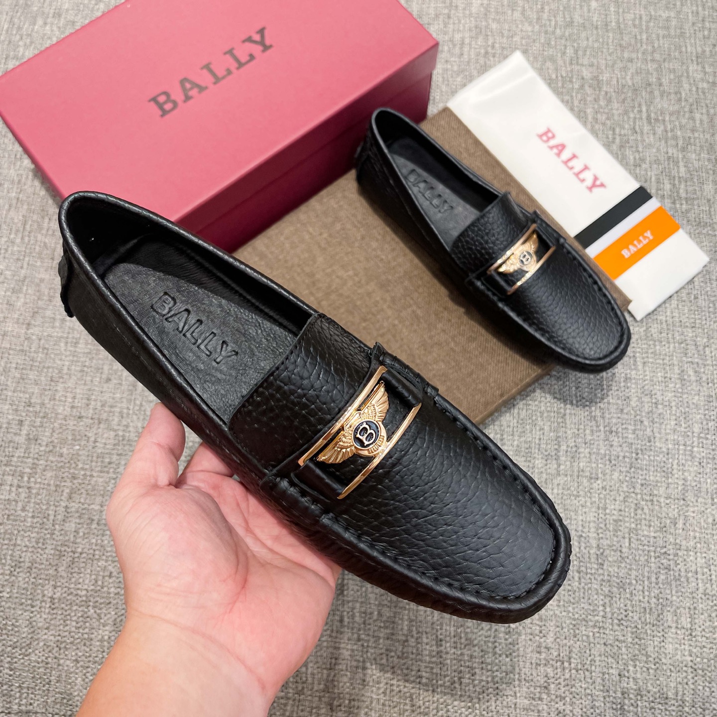 Gucci Male Loafers Cow Leather Breathable