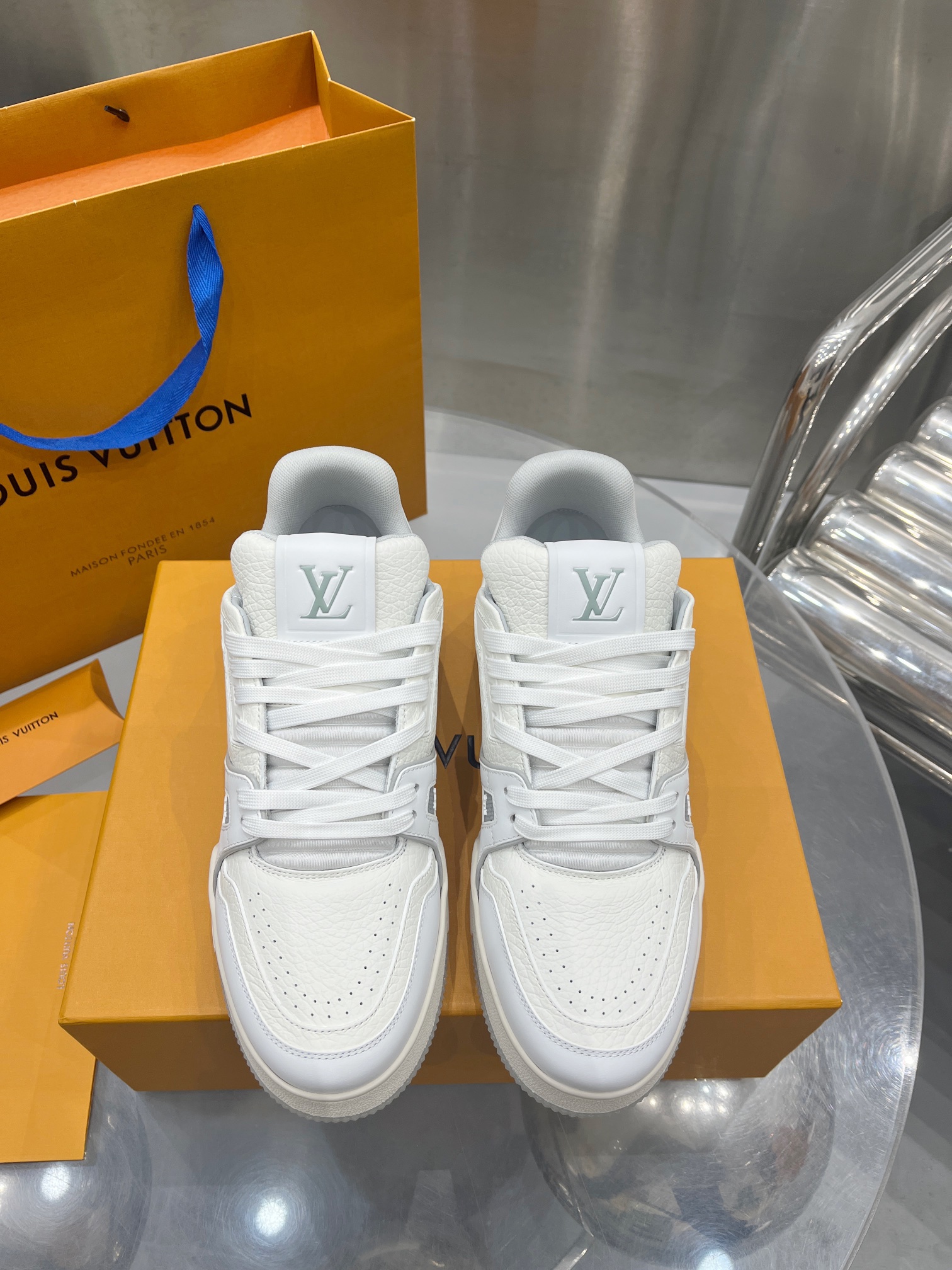 Louis Vuitton Male Basic Shoes Mesh L-s