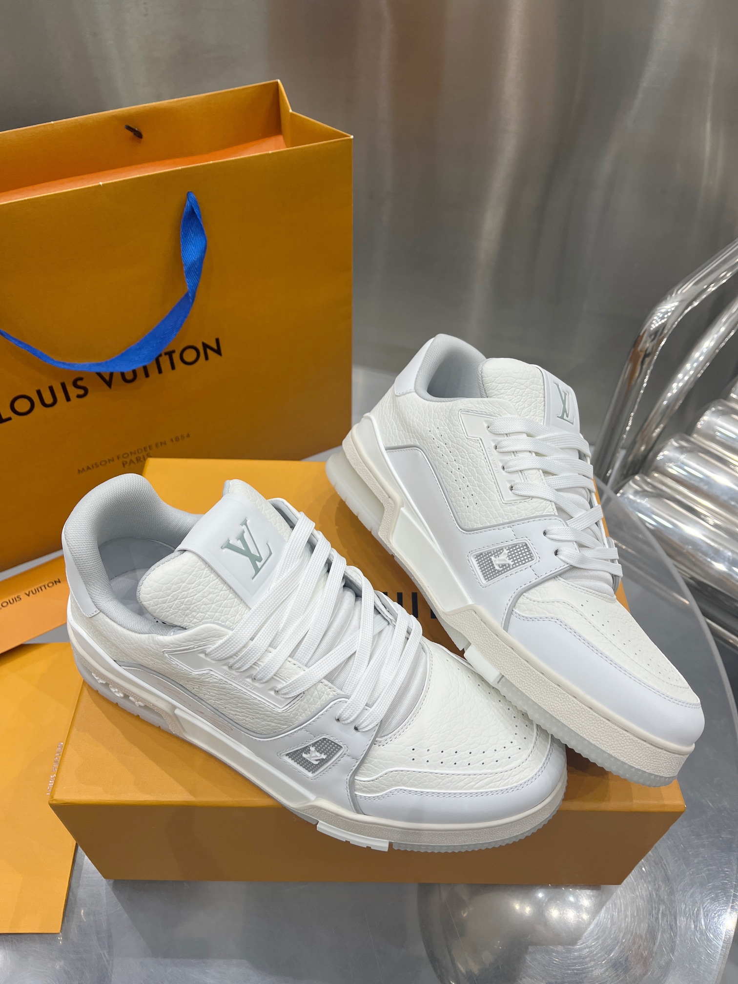 Louis Vuitton Male Basic Shoes Mesh L-s