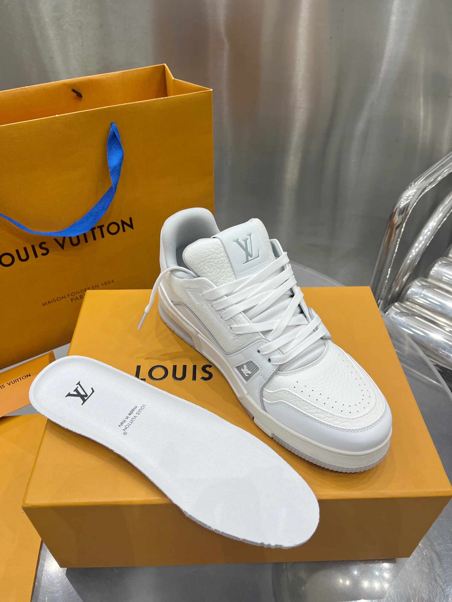 Louis Vuitton Male Basic Shoes Mesh L-s