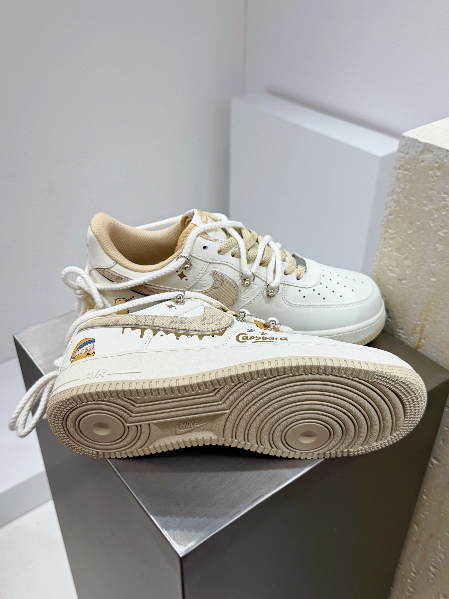 Louis Vuitton Nike Male Board Shoes M-l-s