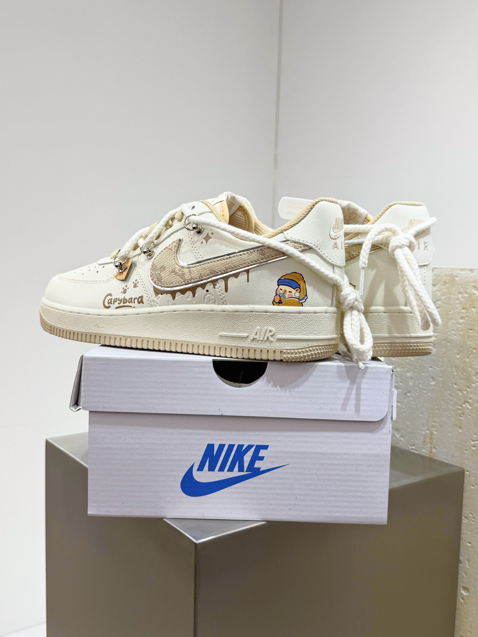 Louis Vuitton Nike Male Board Shoes M-l-s