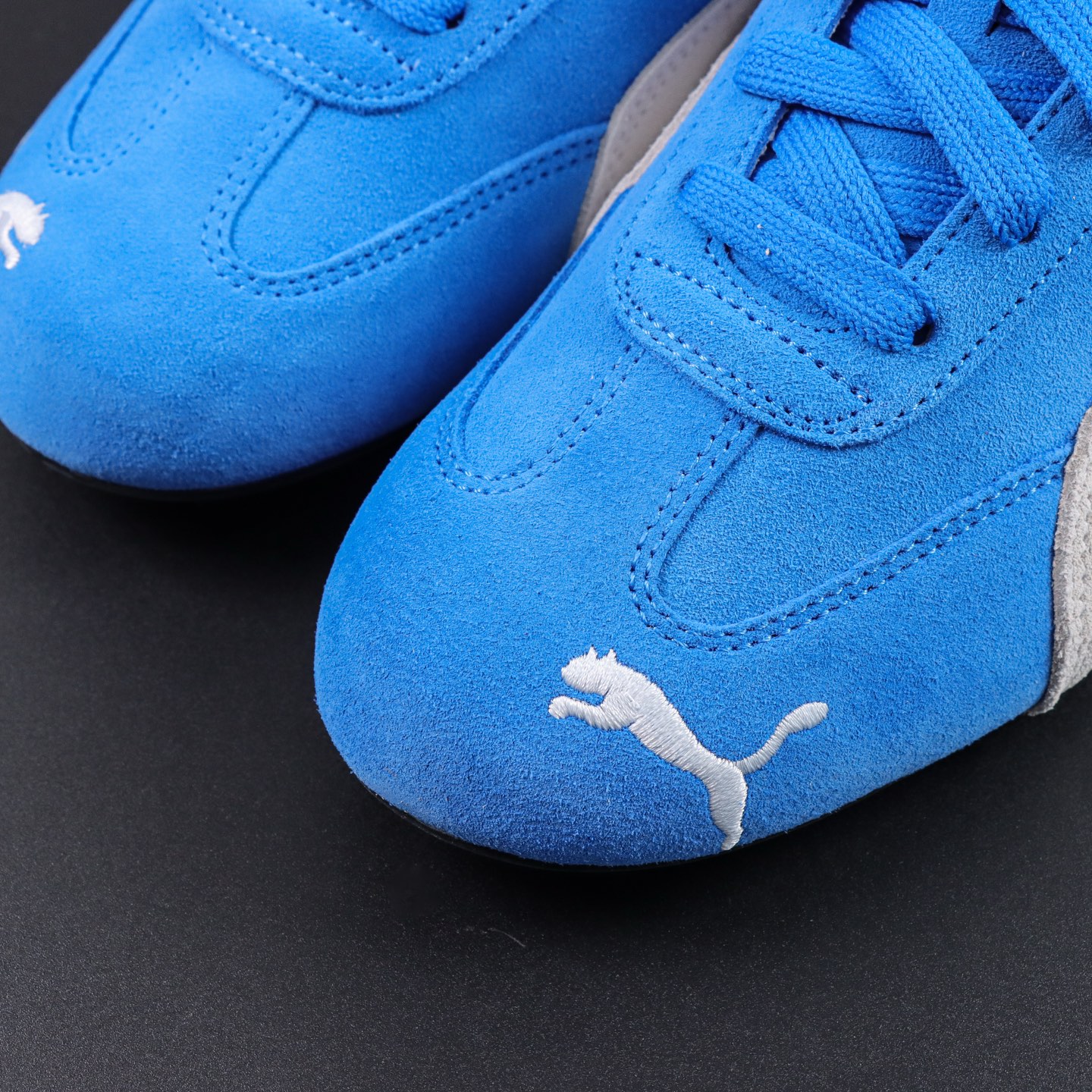Male Leather Shoes Blue S