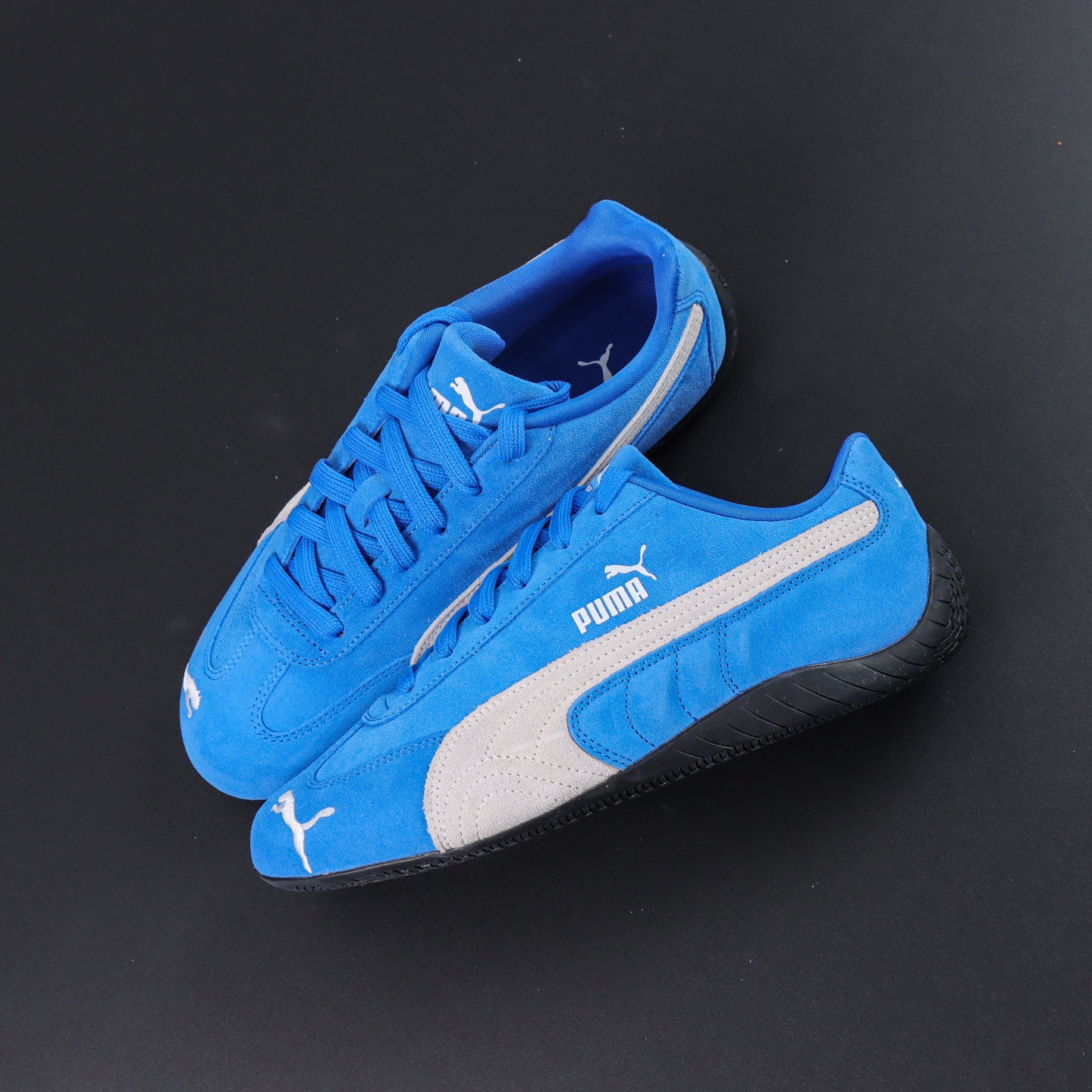 Male Leather Shoes Blue S