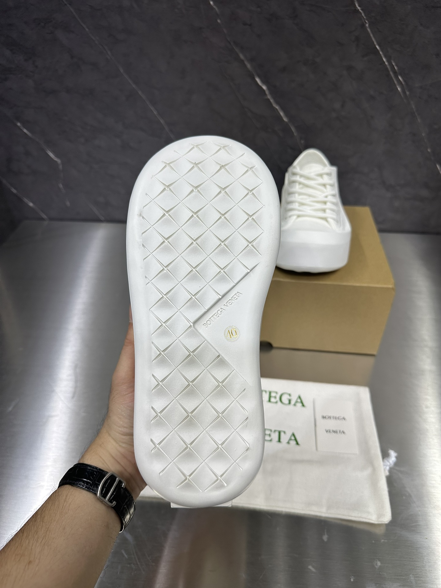 Bottega Veneta Male Sneakers Breathable M-s