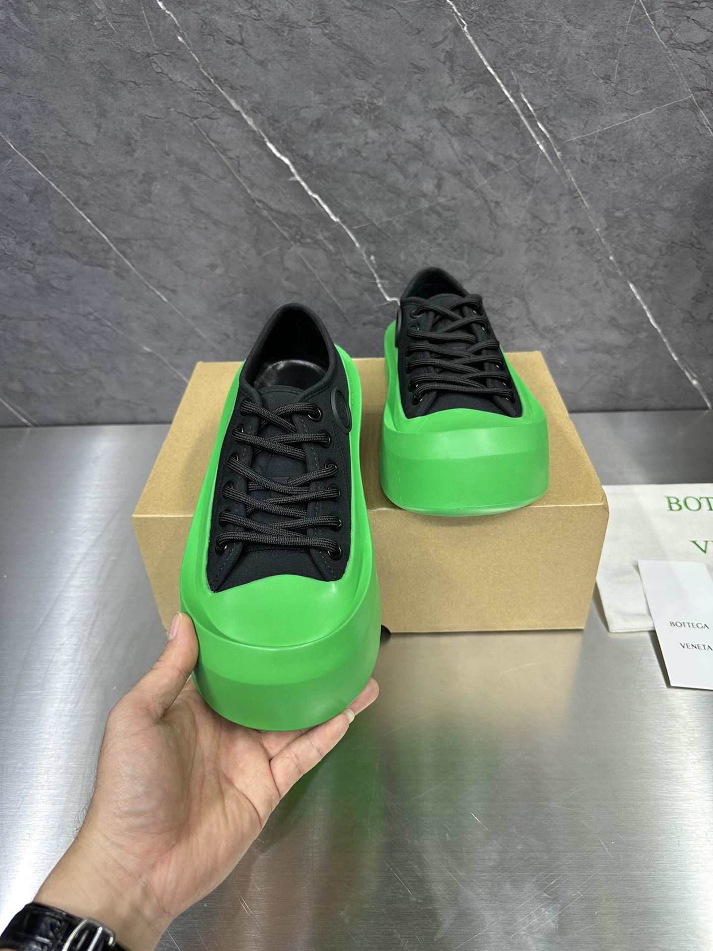Bottega Veneta Male Sneakers Breathable M-s