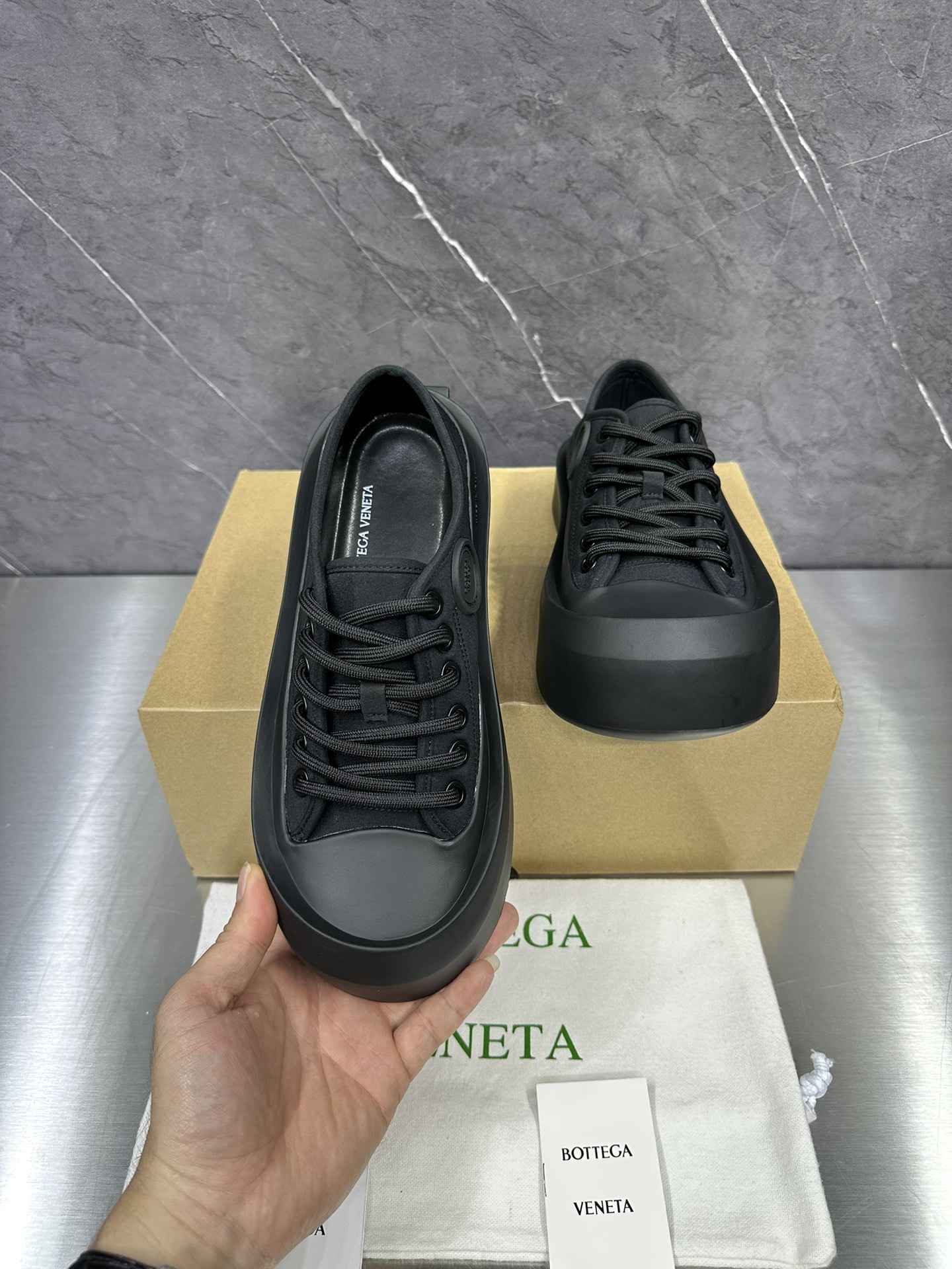 Bottega Veneta Male Sneakers Breathable M-s