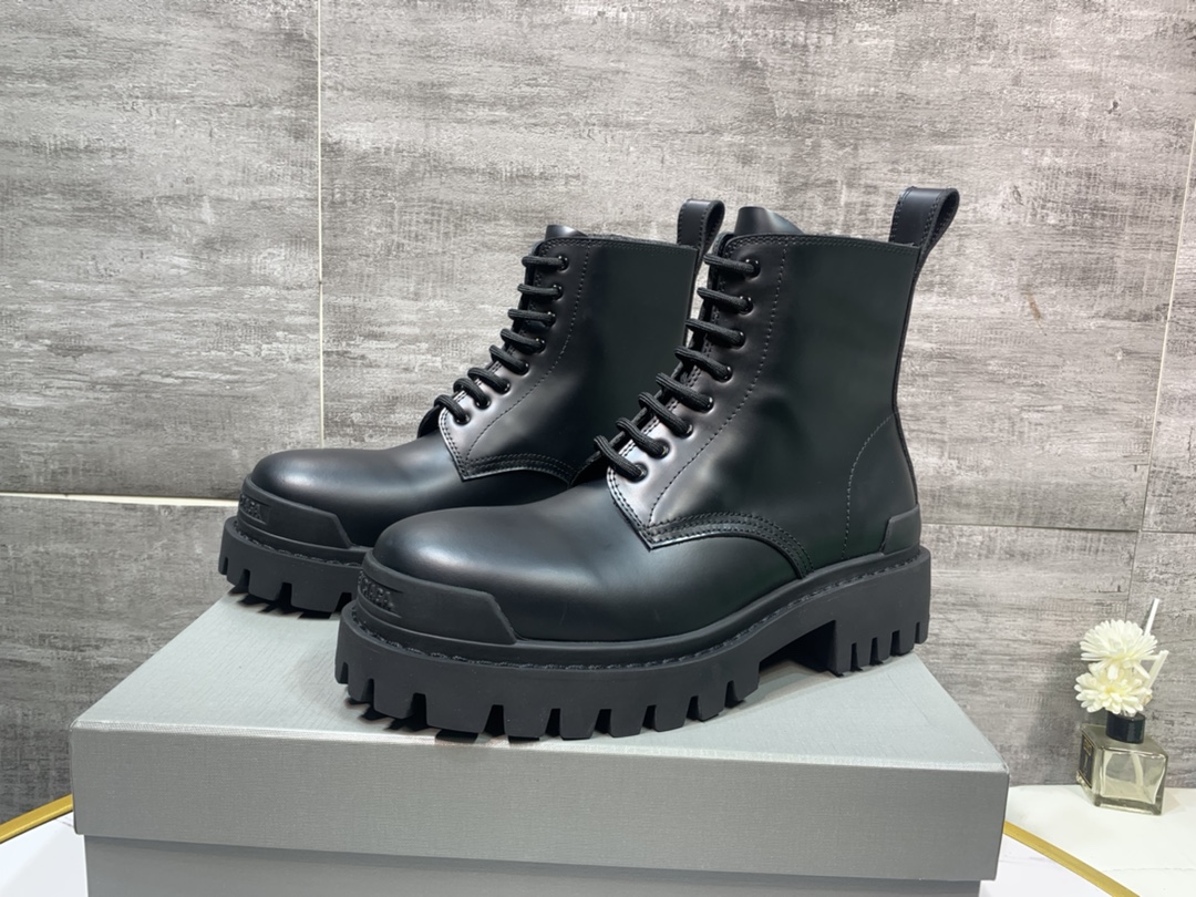Balenciaga Female Leather Shoes Cow Leather 46-l-s