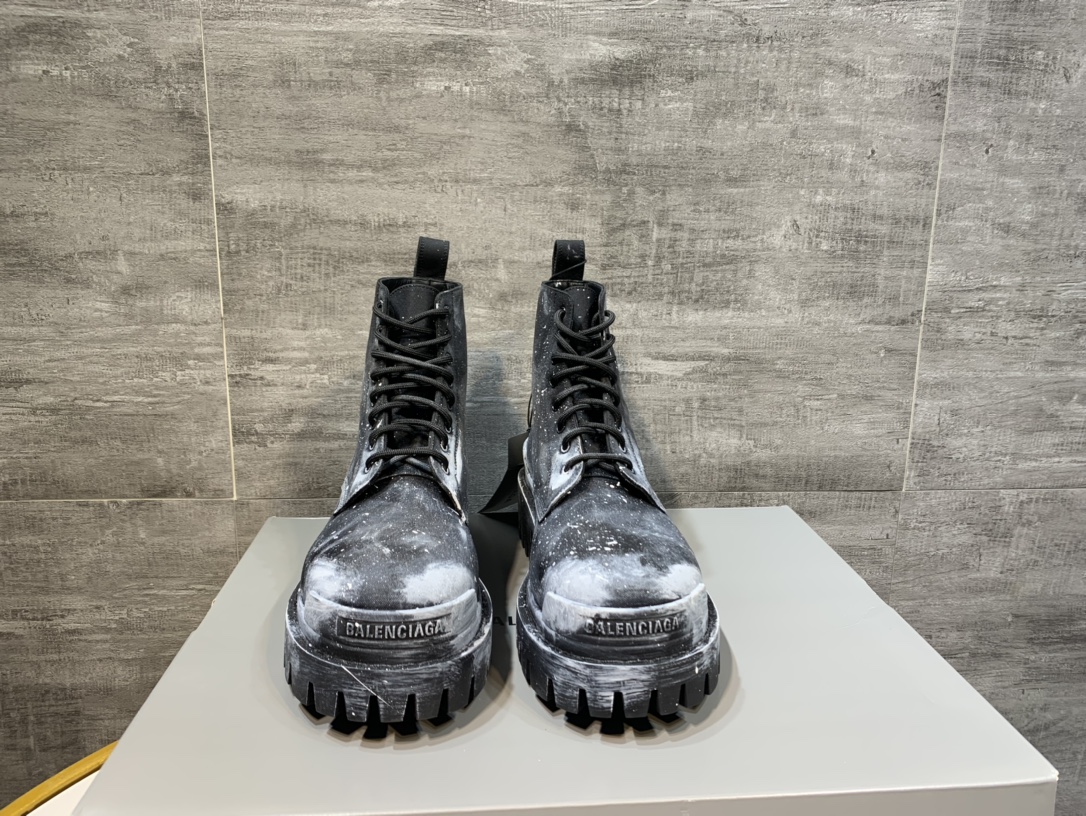 Balenciaga Female Leather Shoes Cow Leather 46-l-s