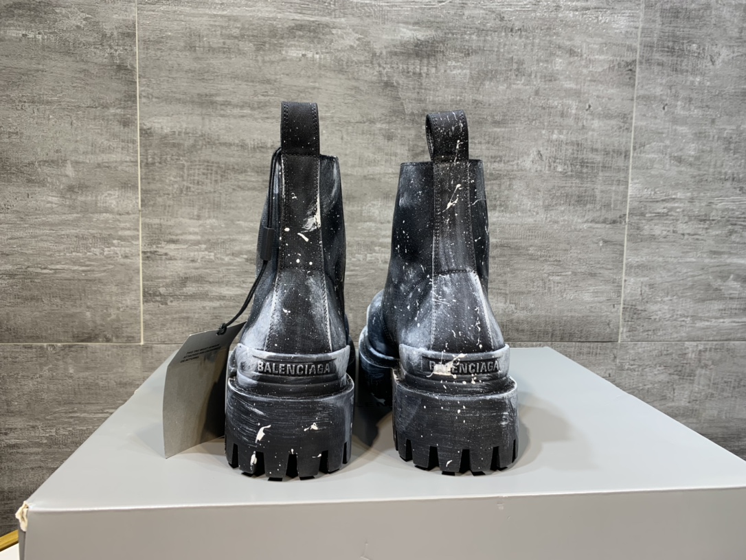 Balenciaga Female Leather Shoes Cow Leather 46-l-s