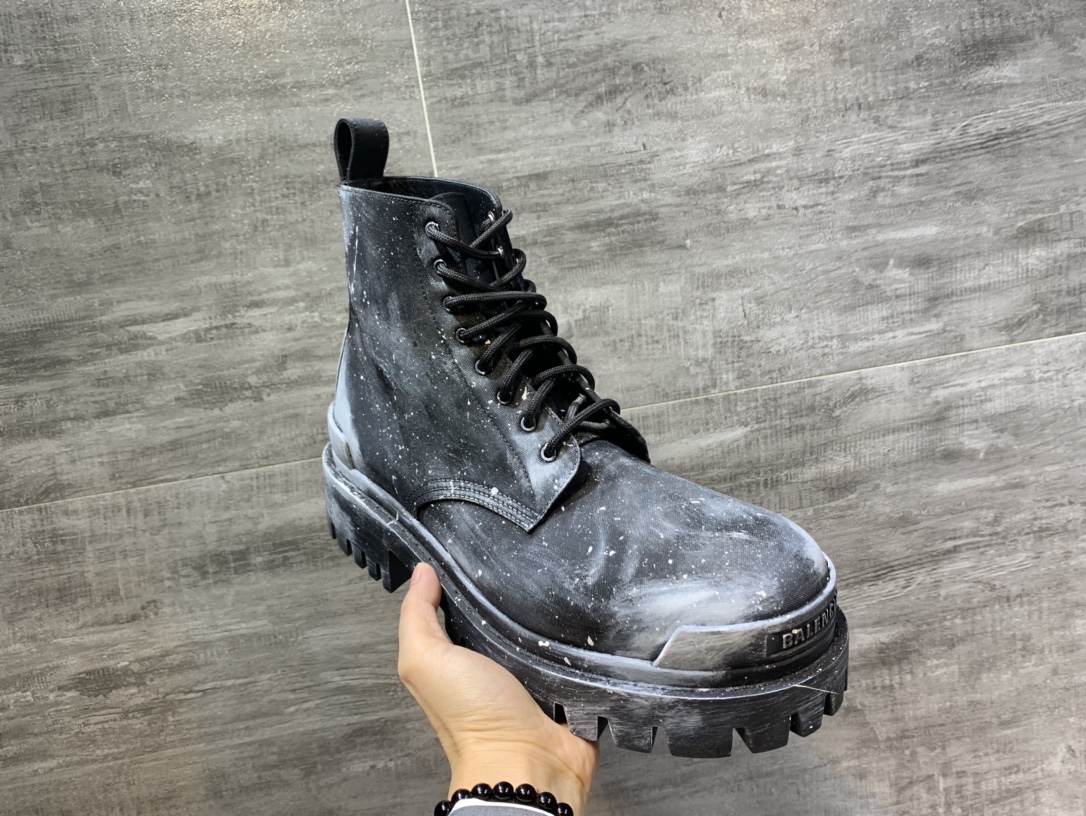 Balenciaga Female Leather Shoes Cow Leather 46-l-s
