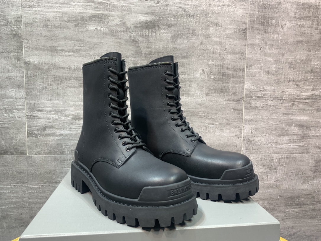 Balenciaga Female Leather Shoes Cow Leather 46-l-s