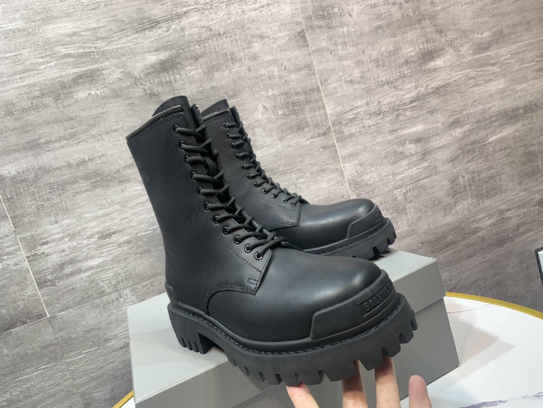 Balenciaga Female Leather Shoes Cow Leather 46-l-s