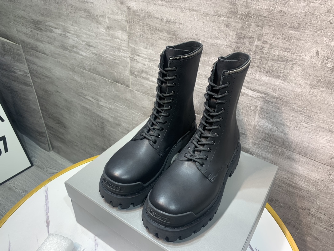 Balenciaga Female Leather Shoes Cow Leather 46-l-s