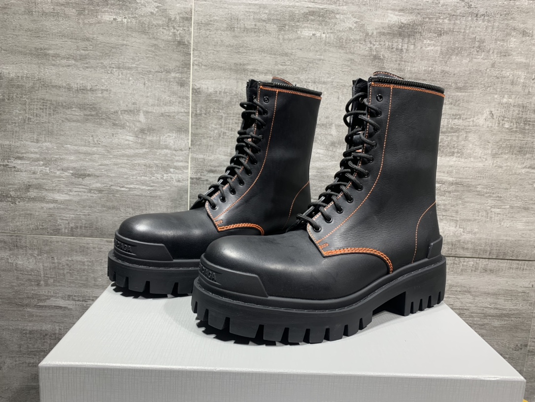Balenciaga Female Leather Shoes Cow Leather 46-l-s
