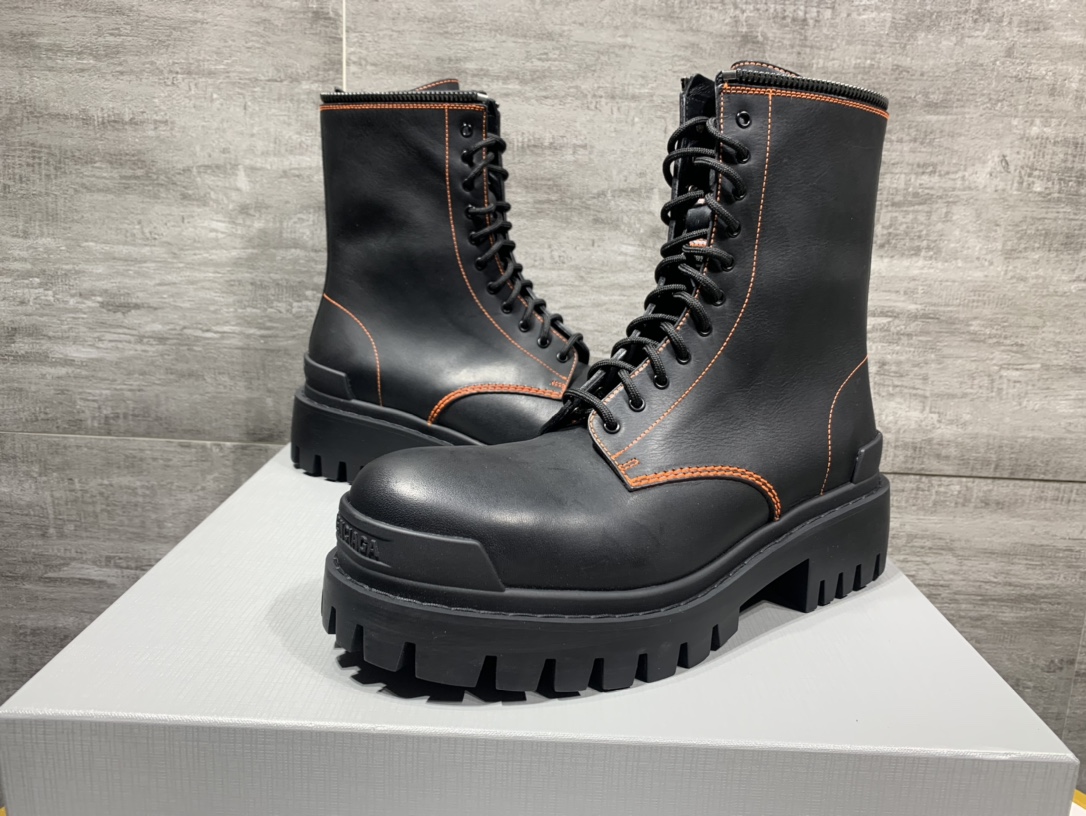 Balenciaga Female Leather Shoes Cow Leather 46-l-s