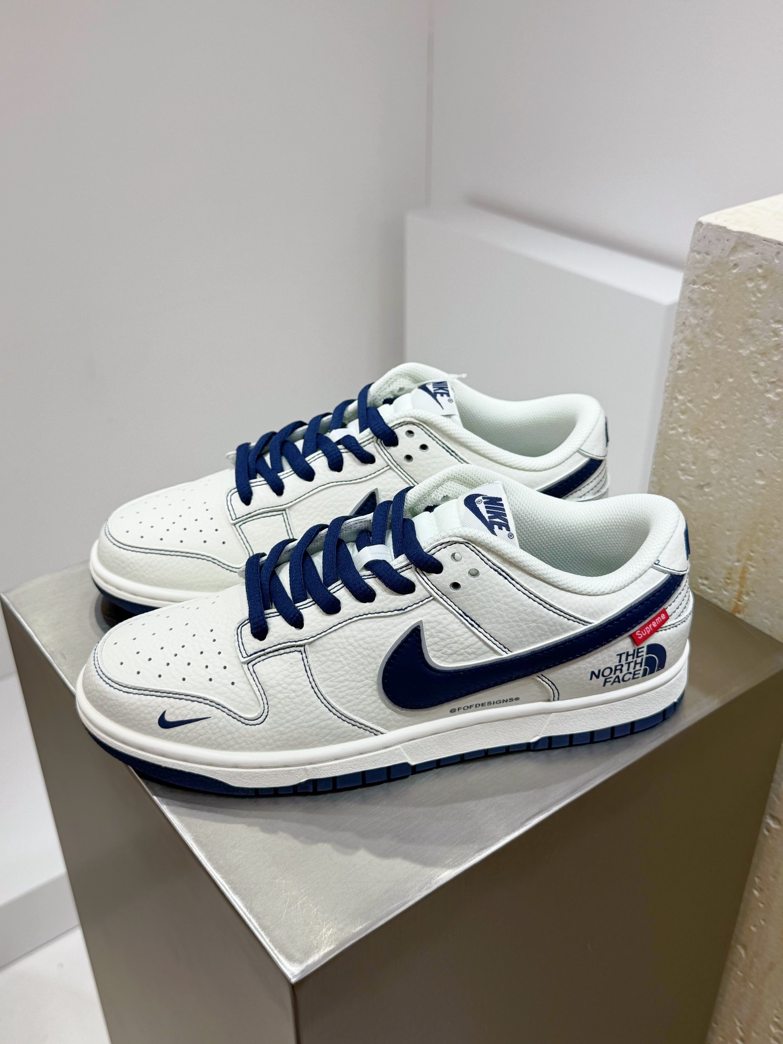 Nike Supreme The North Face Male Board Shoes M-l-s