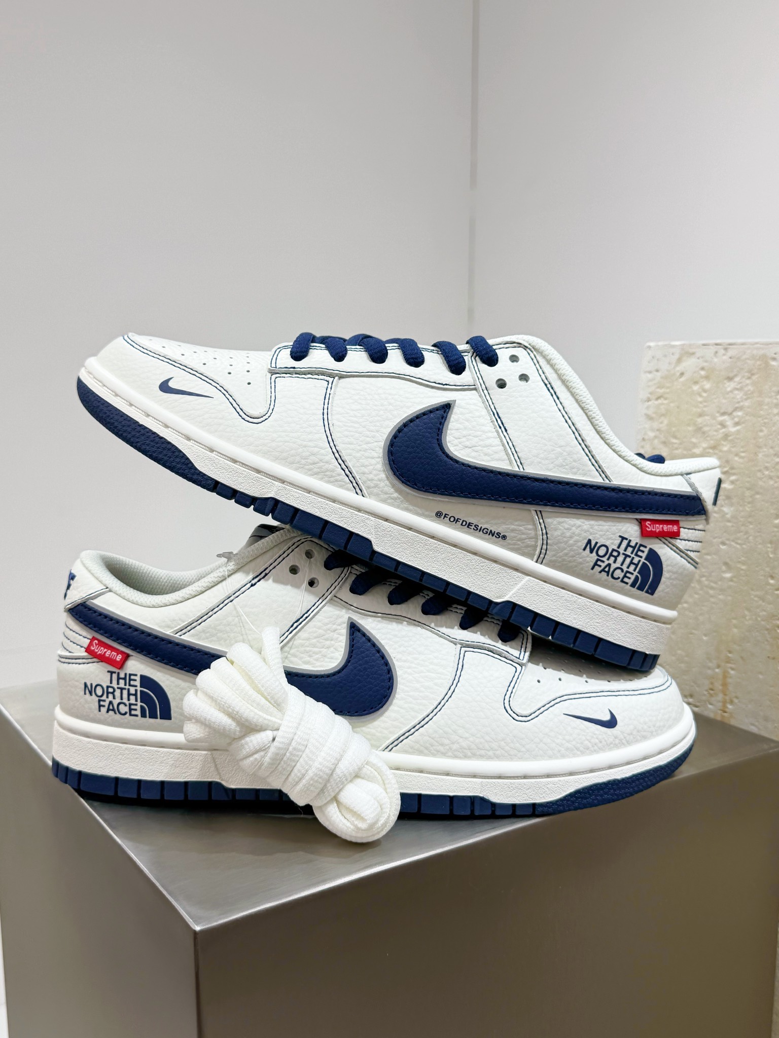 Nike Supreme The North Face Male Board Shoes M-l-s