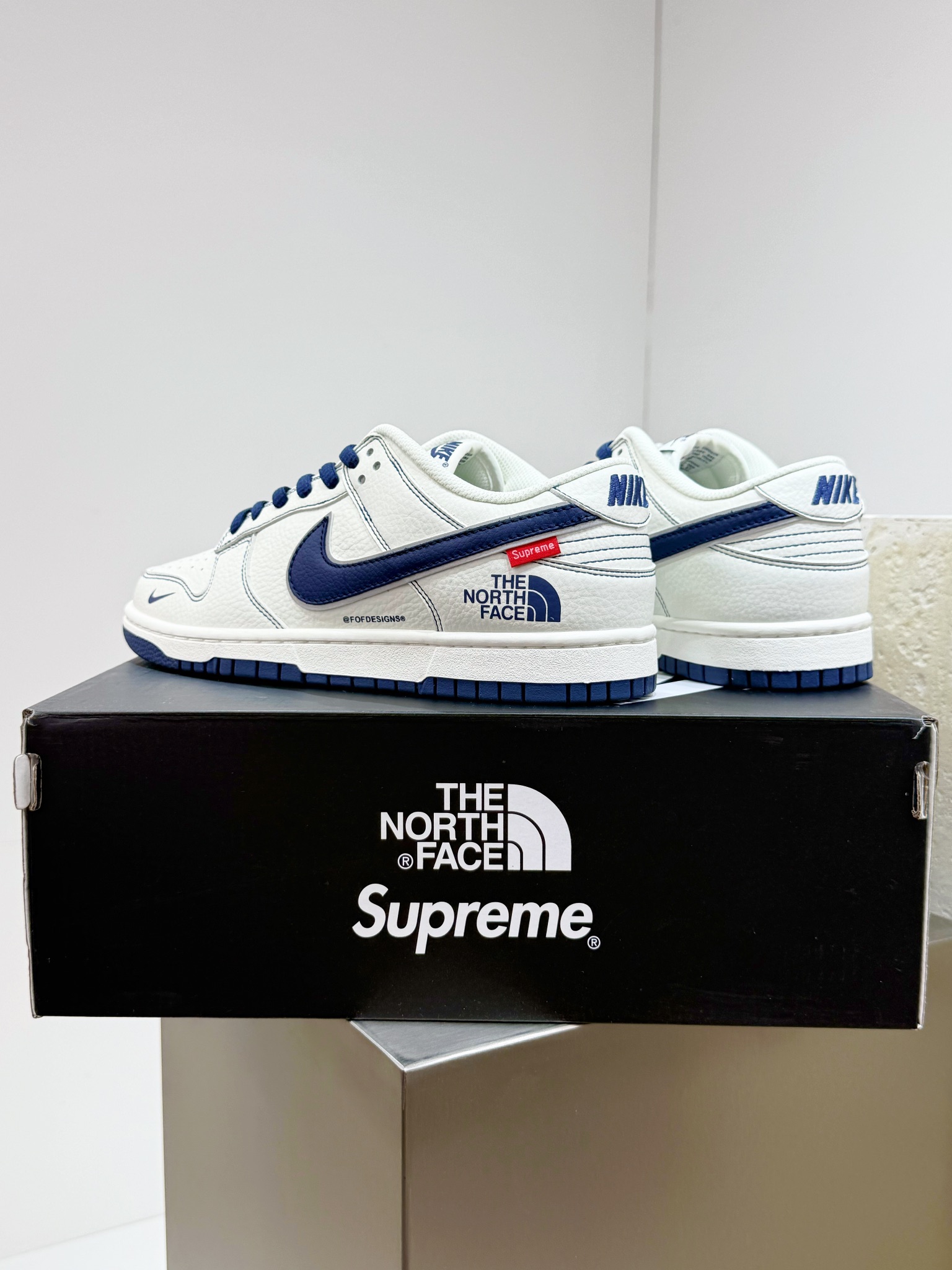Nike Supreme The North Face Male Board Shoes M-l-s