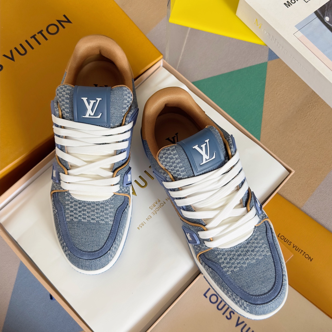 Louis Vuitton Male Board Shoes Breathable M-l-s