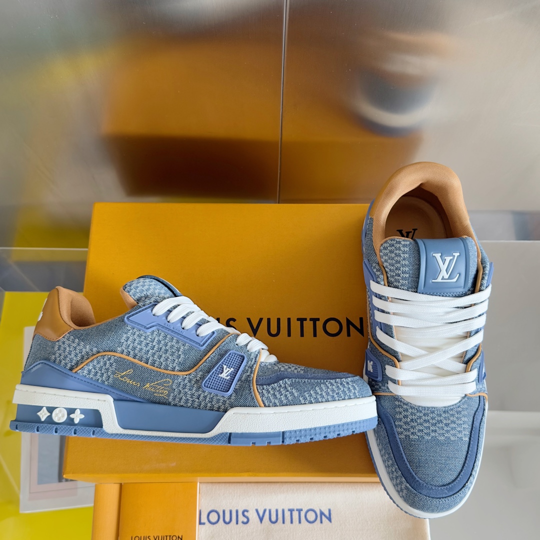 Louis Vuitton Male Board Shoes Breathable M-l-s