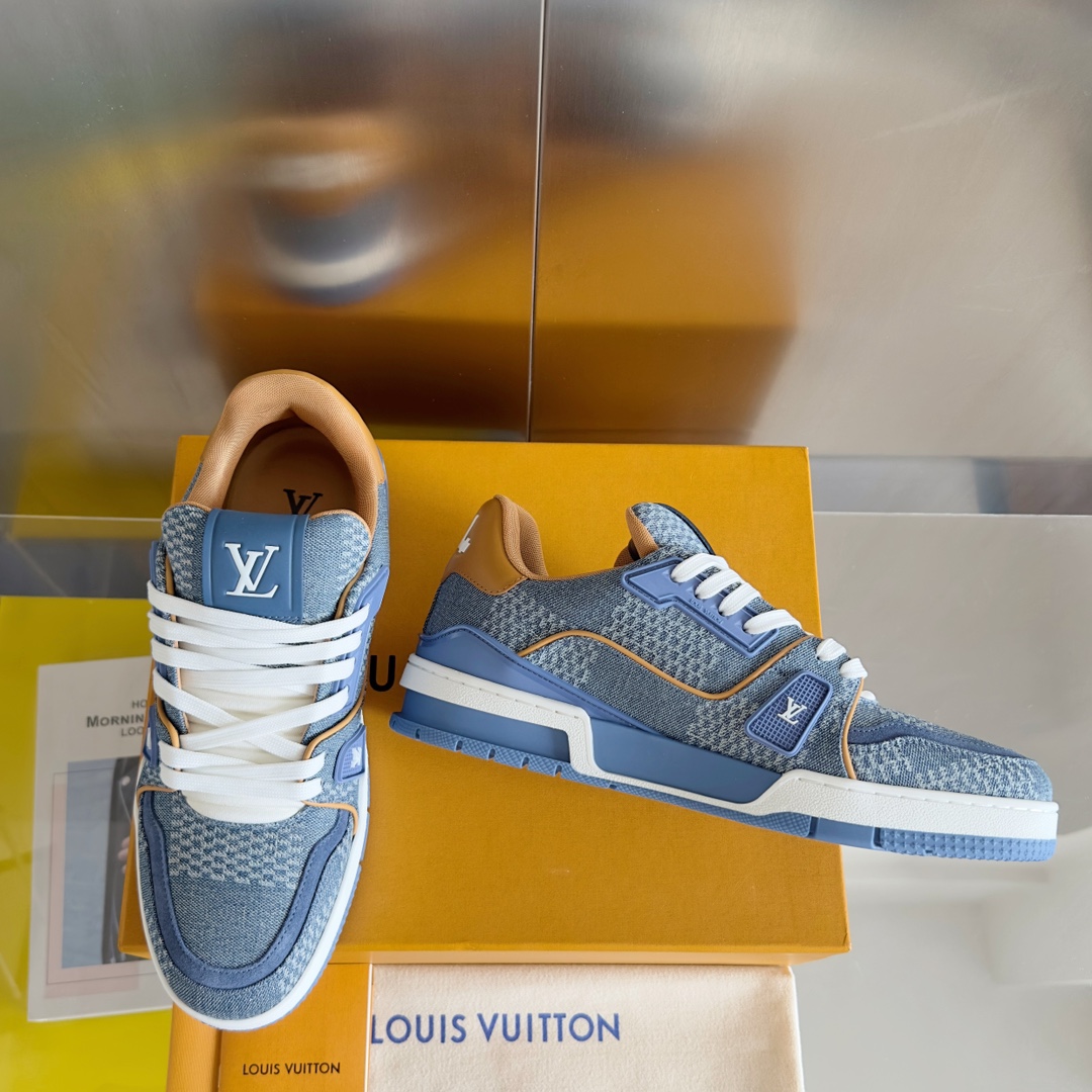 Louis Vuitton Male Board Shoes Breathable M-l-s