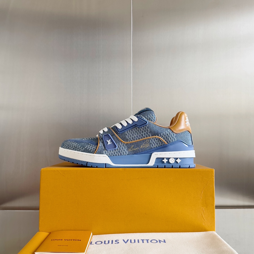 Louis Vuitton Male Board Shoes Breathable M-l-s
