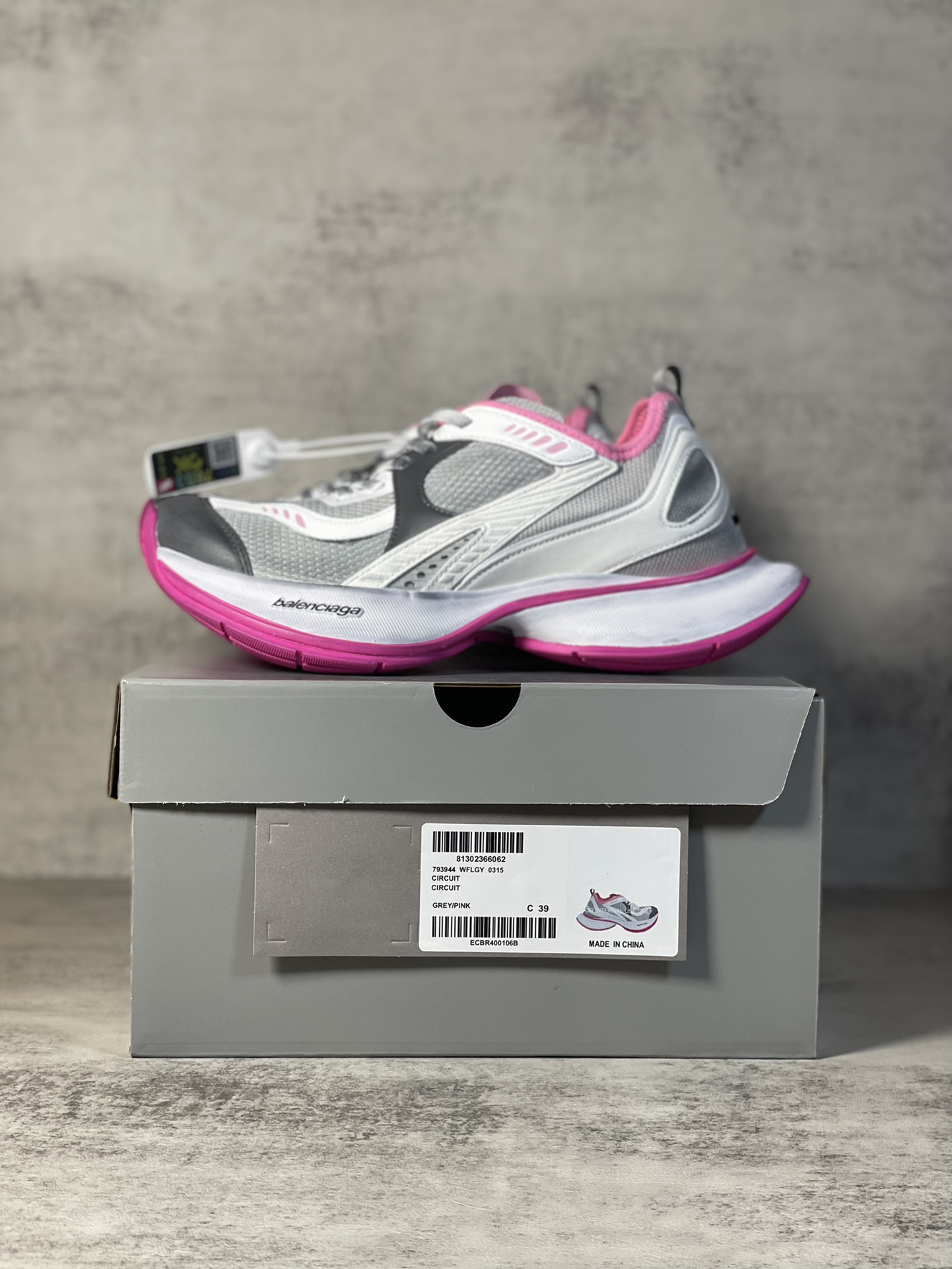 Balenciaga Running Shoes Mesh Breathable M-l